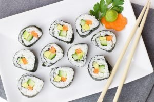 সারা বিশ্বের মধ্যে কিছু দেশের জনপ্রিয় খাবার 2 Sushi japanese food Copyright by pxfuel.com