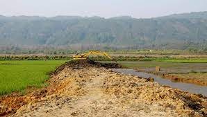 ডামুড্যার কেহুরভাংগা স্থায়ী খাল রক্ষা বাঁধটি এলাকাবাসীর স্বস্তি ফিরিয়ে এনেছে