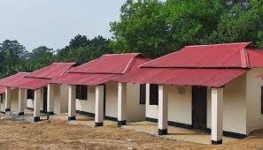 গোপালগঞ্জে কোটালীপাড়ায় আশ্রয়ণ প্রকল্পের ঘরে স্বাচ্ছন্দ্যে বসবাস করছেন সুবিধাভোগীরা