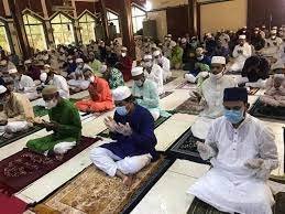 স্বাস্থ্যবিধি মেনে সিলেটের মসজিদগুলোতে ঈদুল আযহার জামাত অনুষ্ঠিত