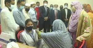 সিলেট বিভাগে আজ থেকে এইচএসসি পরীক্ষার্থীদের টিকাদান শুরু 2 সিলেট বিভাগে আজ থেকে এইচএসসি পরীক্ষার্থীদের টিকাদান শুরু