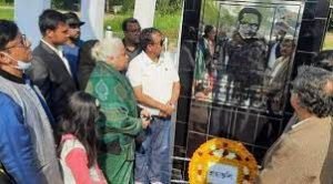রংপুরের বদরগঞ্জে শহীদ লে. কর্ণেল কাদিরের স্মৃুতিসৌধ উদ্বোধন