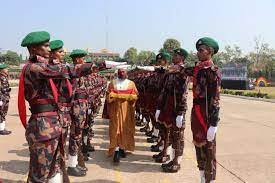 বাইতুল ইজ্জতে ৬৭০ বিজিবি’র নবীন সৈনিকের শপথ গ্রহণ