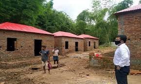 নাটোরে ৪৫৪ গৃহহীনের ঠিকানা তৈরীর কাজ এগিয়ে যাচ্ছে