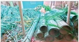 টাঙ্গাইলে পরিত্যক্ত প্লাষ্টিক দিয়ে তৈরি হচ্ছে ডোল