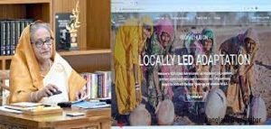 জাতীয় অভিযোজন পরিকল্পনা বাস্তবায়নে আন্তর্জাতিক অংশীদারদের প্রতি প্রধানমন্ত্রীর আহ্বান