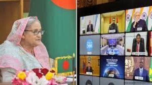 টেকসই বৈশ্বিক অর্থনৈতিক প্রবৃদ্ধির জন্য সম্মিলিত প্রচেষ্টার ওপর গুরুত্বারোপ প্রধানমন্ত্রীর